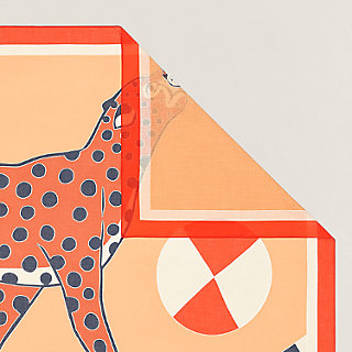 【未使用品パレオ】HERMÈS レオパード柄パレオ 未使用品パレオ】HERMÈS レオパード柄パレオ 未使用品パレオ